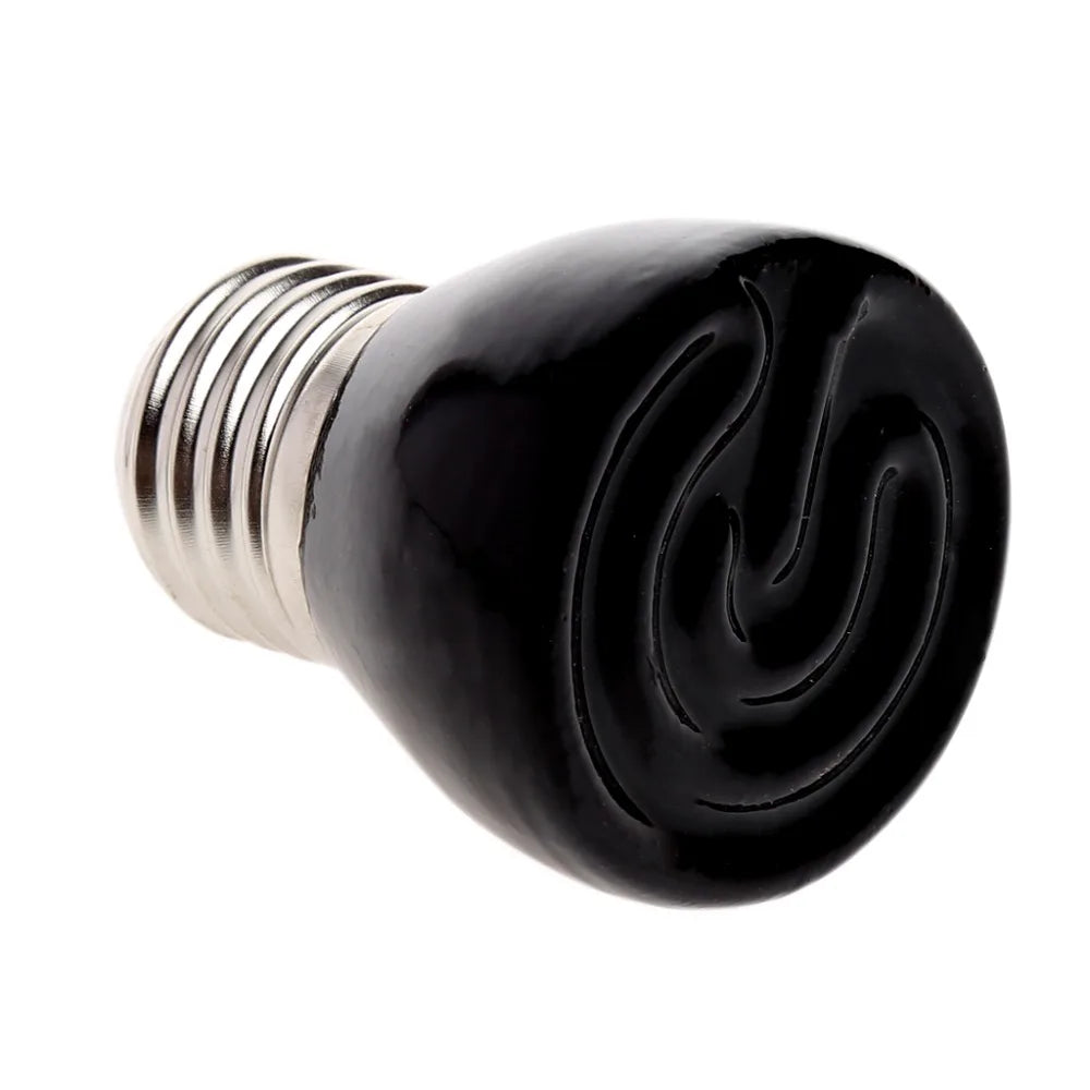 110-120V 25W/100W Infrared Ceramic Emitter Heating Light Lamp