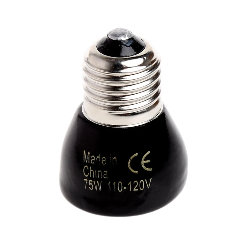 110-120V 25W/100W Infrared Ceramic Emitter Heating Light Lamp
