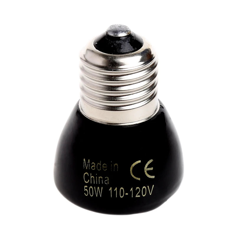 110-120V 25W/100W Infrared Ceramic Emitter Heating Light Lamp
