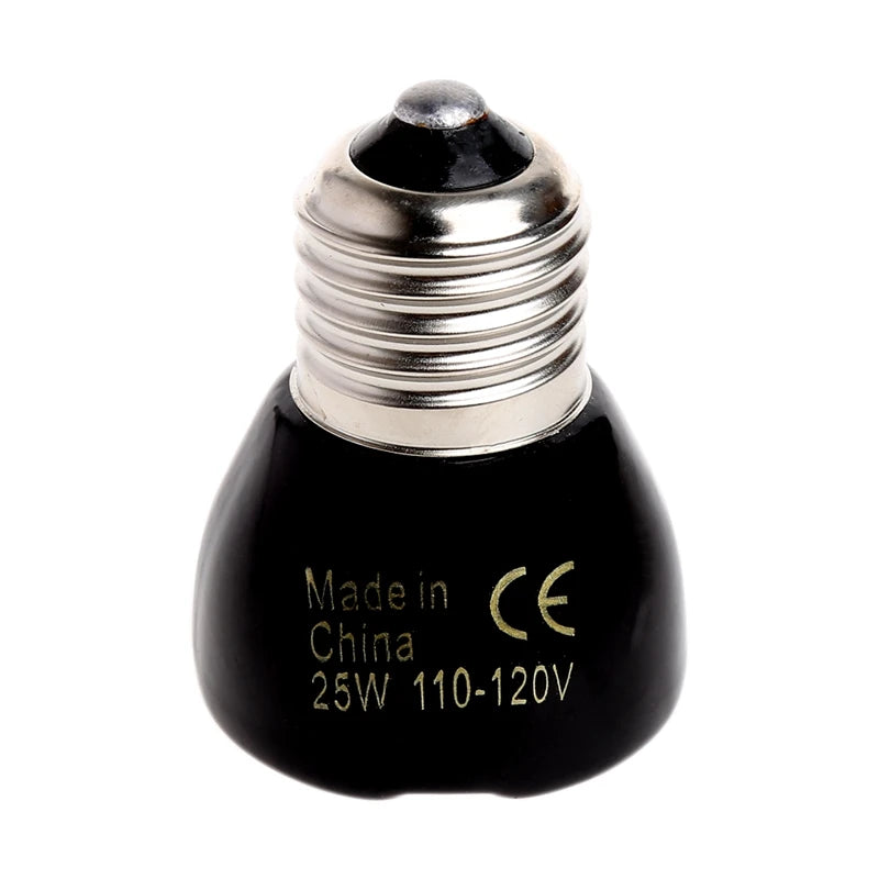 110-120V 25W/100W Infrared Ceramic Emitter Heating Light Lamp