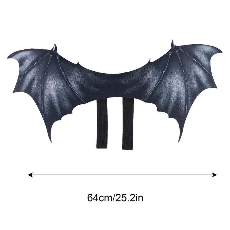 Pets Bat Wings Halloween Costumes Cosplay Black Wings Dress-up for Dogs and Cats