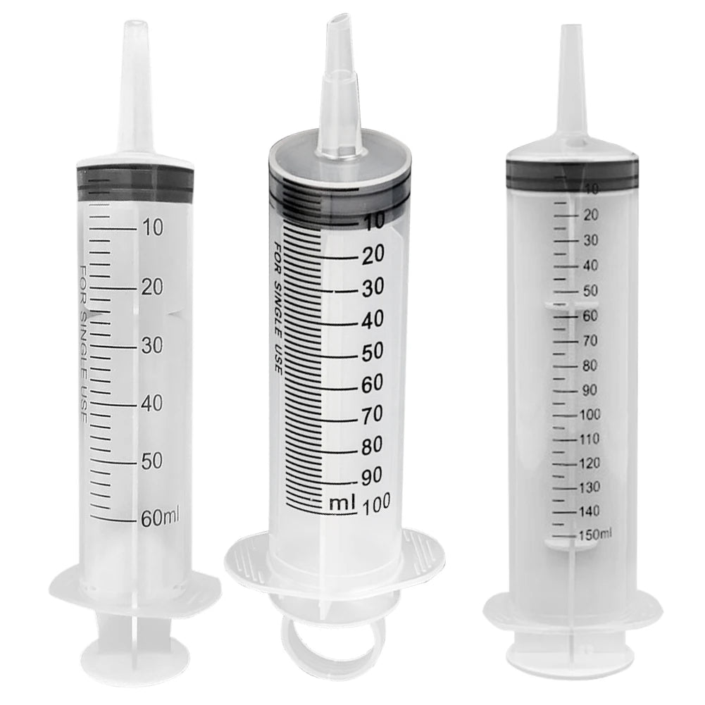 60/100/150 ML Reusable Syringe Sterile Measuring Syringe Pet Animal Feeding