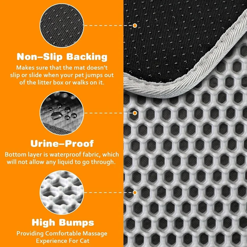 Cat Litter Mat Non Slip Mat Cat Litter Supplies