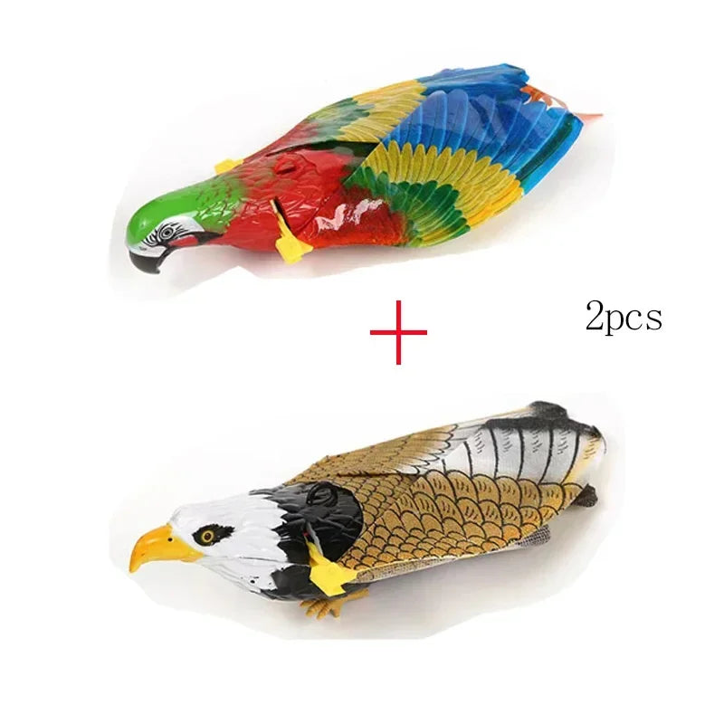 Bird Interactive Pet Toys Electric Hanging Eagle Flying Pet Toys