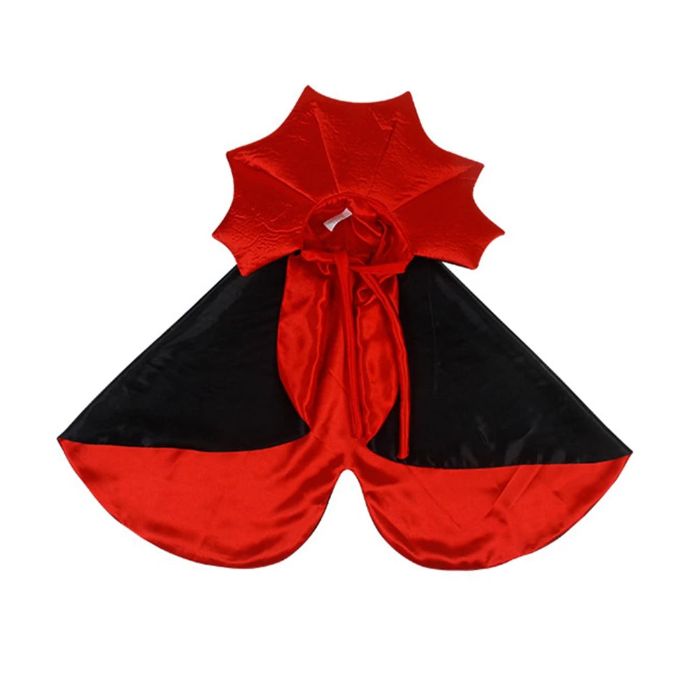 Funny Pet Costume Vampire Cloak For Small Dog Cat Halloween Cape