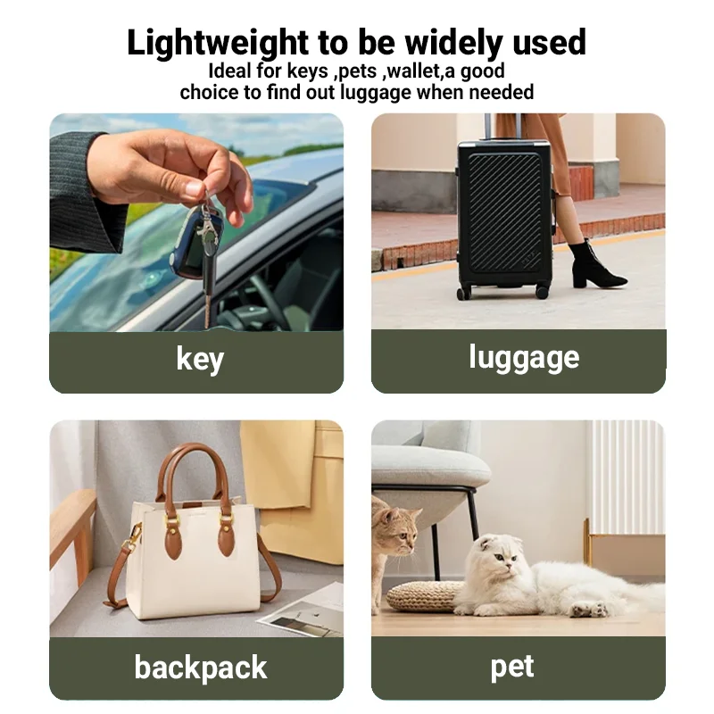 Bluetooth GPS Tracker Work With Google Find My App Pet Key Finder