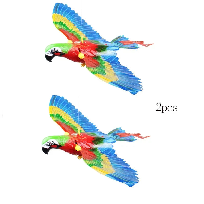 Bird Interactive Pet Toys Electric Hanging Eagle Flying Pet Toys