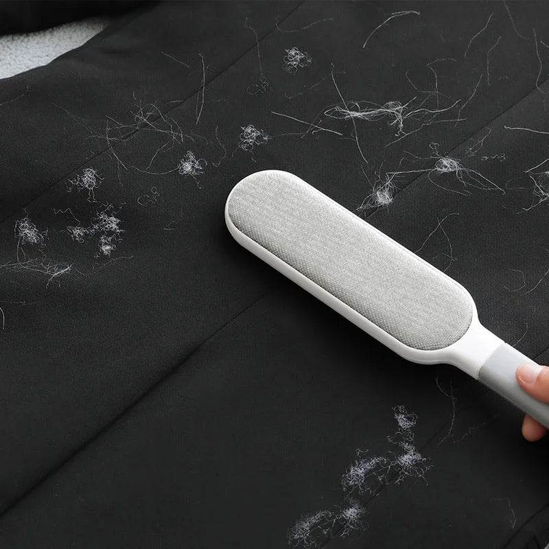 Brush Hair Removal, Large Gray 2-Pack Electrostatic Pet Hair Removal
