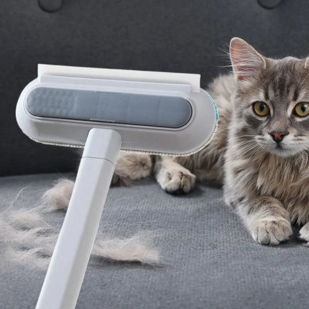 Pet Hair Remover Long Handle Lint Brush for Cats and Dogs