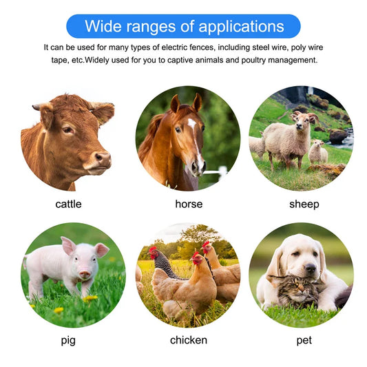 Electric Fence Voltage Tester 3000V-8000V Led Detect Electric Fencing Fault Finder Voltmeter