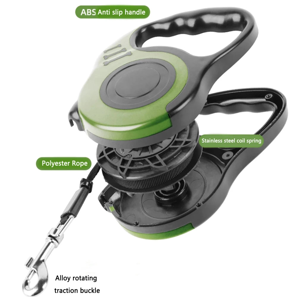 3M/5Metre Leash Walking Automatic ABS Case Nylon Rope