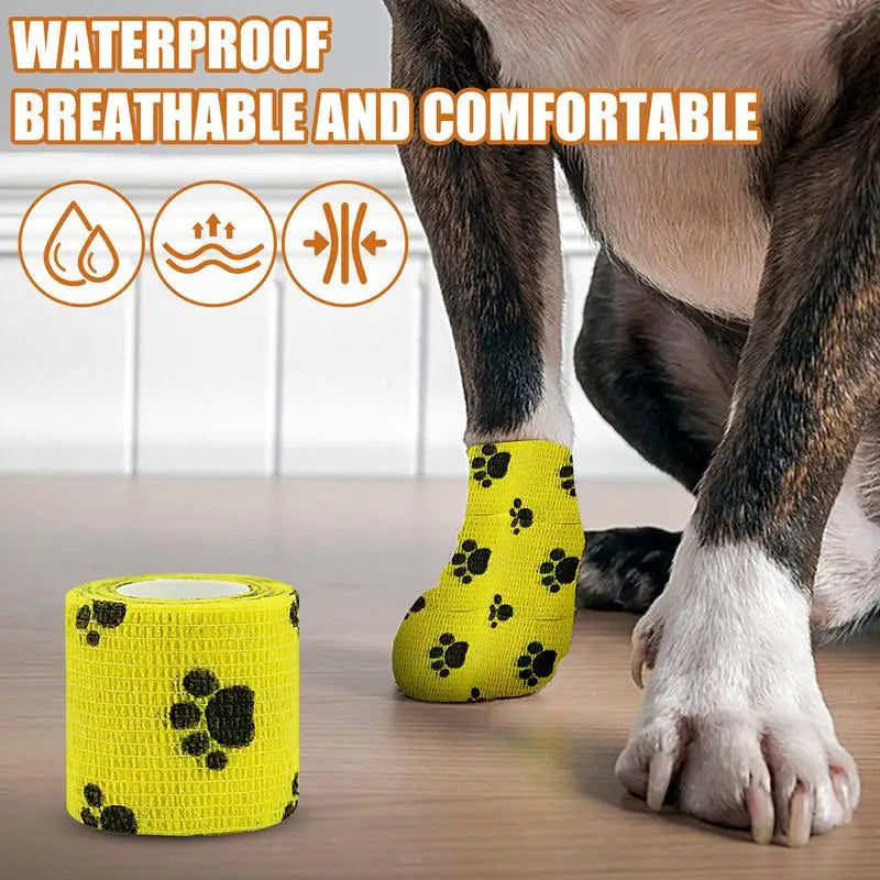 Elastic Bandage Self Adhesive Wrap Cohesive Tape Vet Wrap