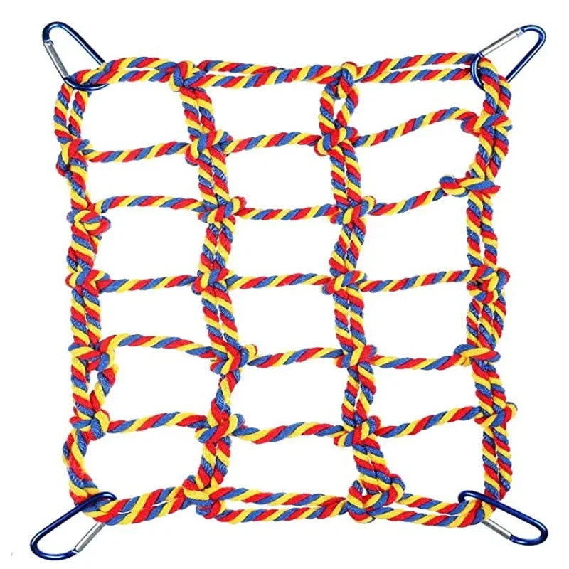 Climbing Net Swing Bird Net Hammock with Hook Small Pets