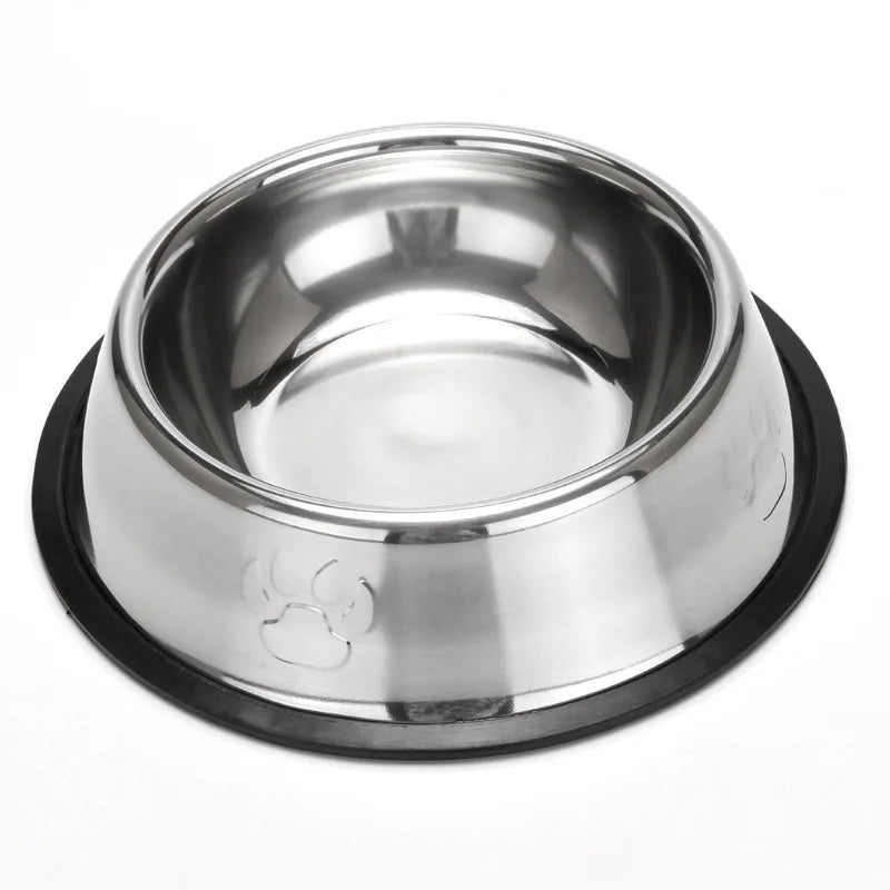 Stainless Steel Pet Bowl Multi-Specification Anti-fall Food Bowl