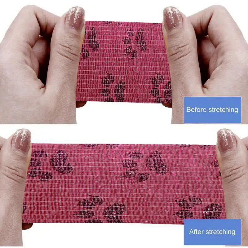 Elastic Bandage Self Adhesive Wrap Cohesive Tape Vet Wrap