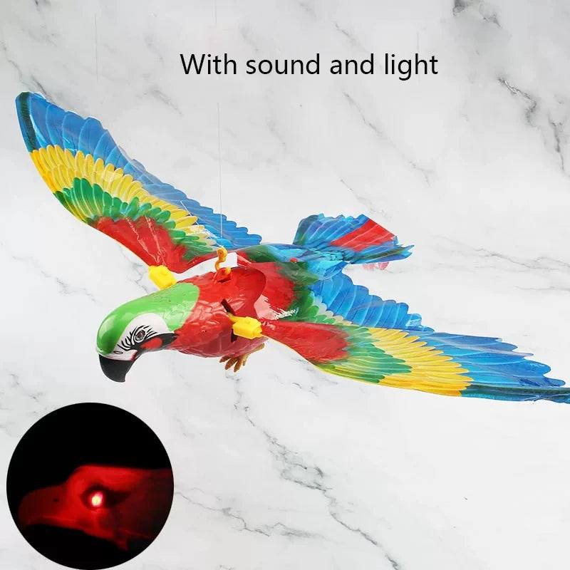 Bird Interactive Pet Toys Electric Hanging Eagle Flying Pet Toys