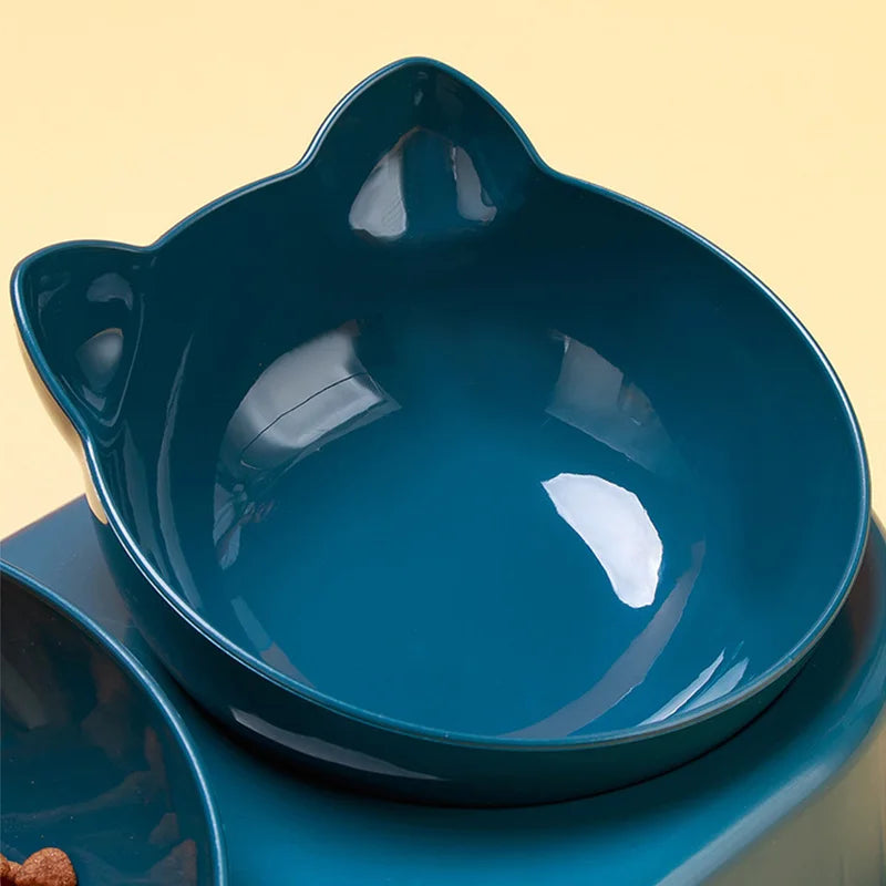 3 in 1 Cat Feeder Automatic Water Dispenser Double Bowl small dogs