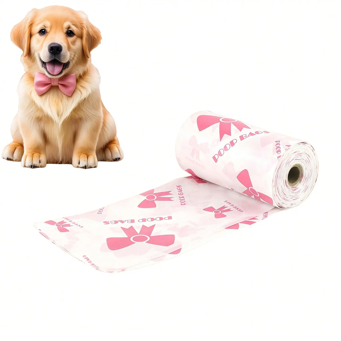 3/6/10/12 Rolls 180 Count Super Thick Poop Bags Leak-Proof Polyethylene