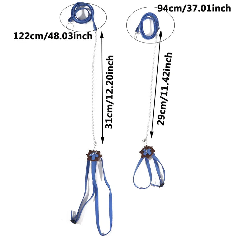 Small Pet Turtle Rope Safety Belt Training Rope