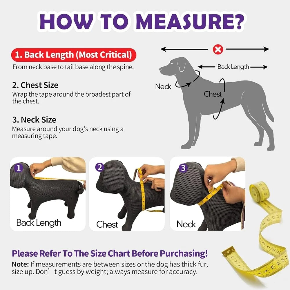 Reversible Waterproof Dog Raincoat with Leash Hole Reflective Stripe Hooded Adjustable Slicker Poncho