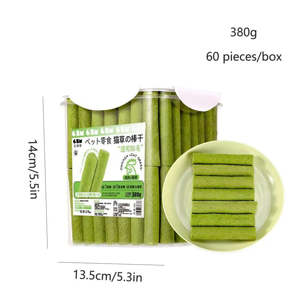Cat Grass Teething Stick Chew Toy Natural Ingredients