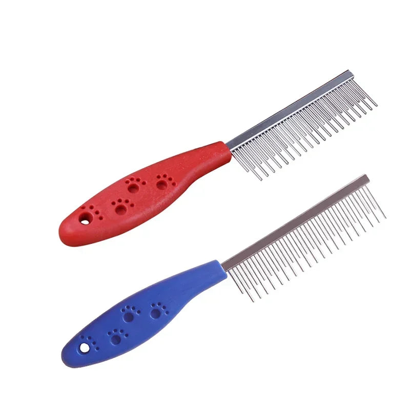 Stainless Steel Dog Comb Pet Hair Removal 19.5*3cm