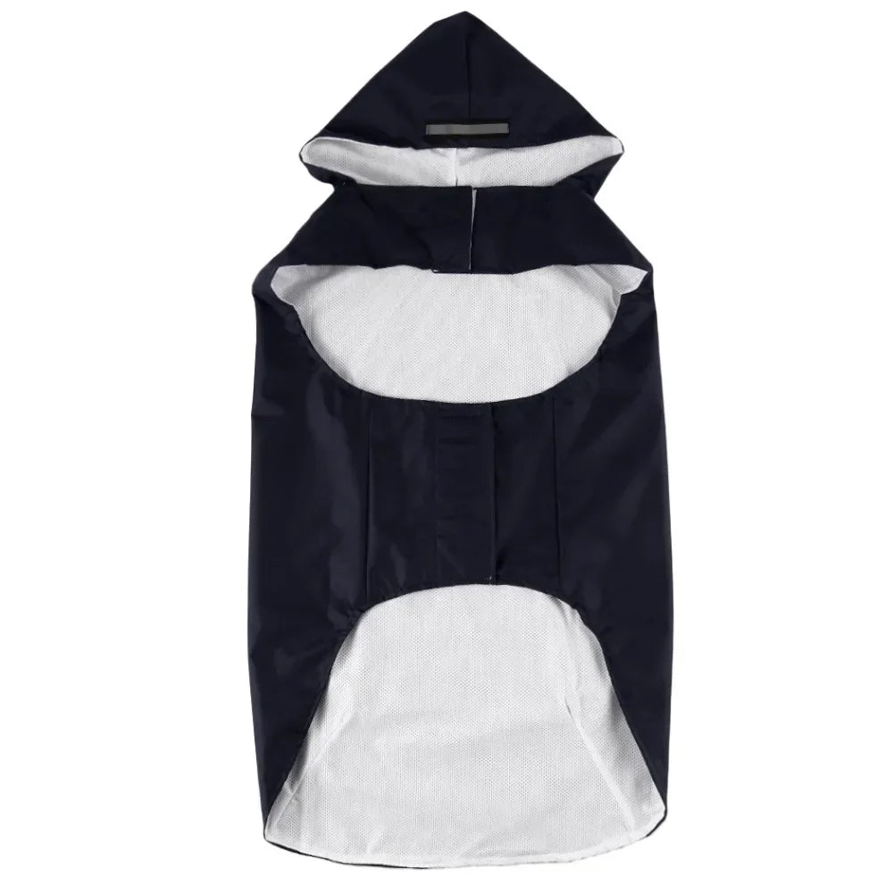 Pet Raincoat Reflective Stripe Rain Jacket S-6XL