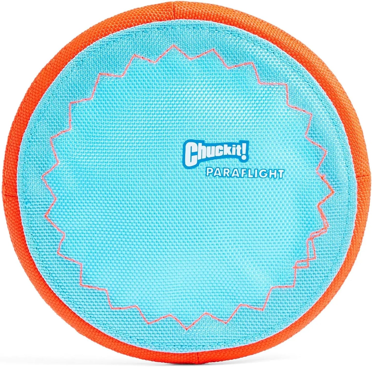 Flying Disc Dog Toy - Water Floating Flyer - Durable Nylon Construction with Soft Rubber Edges