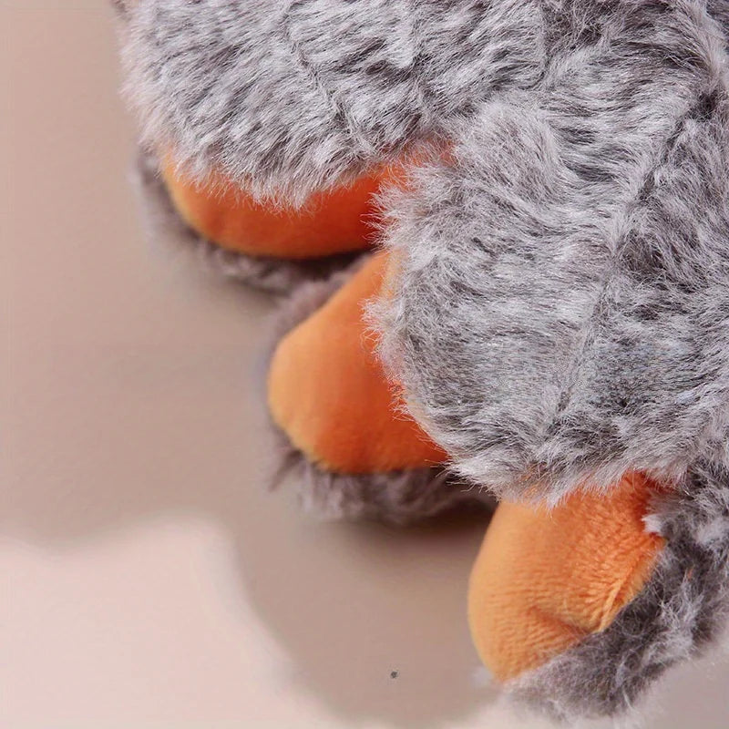 Halloween pet plush toy with flipping pumpkin octopus on both sides