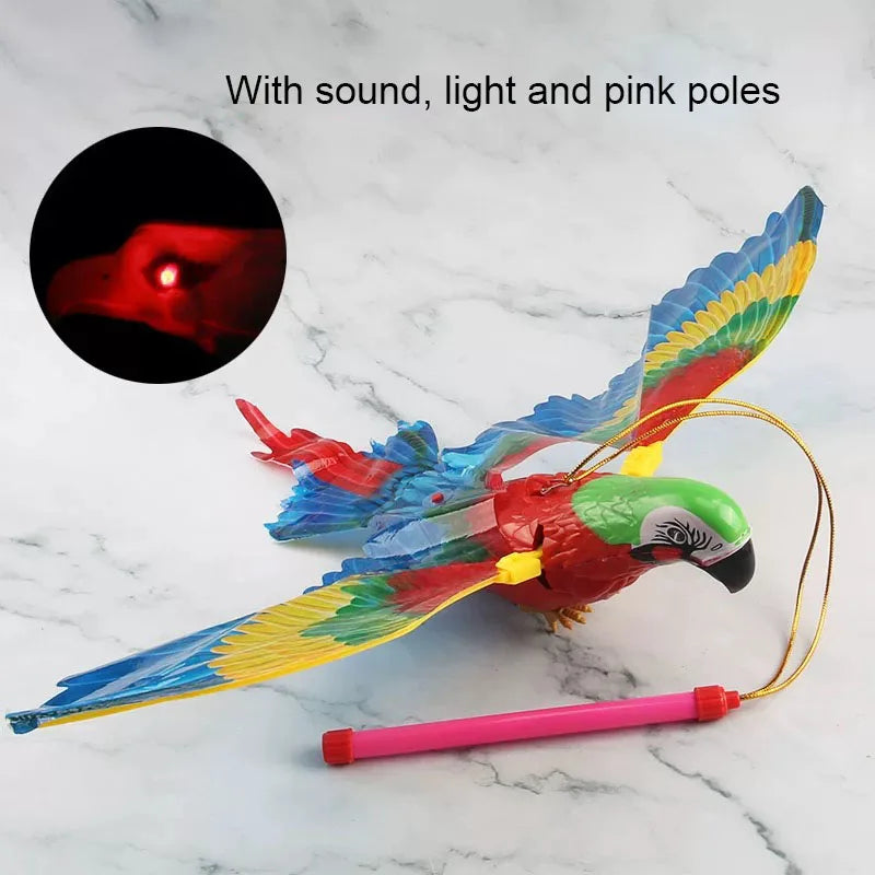 Bird Interactive Pet Toys Electric Hanging Eagle Flying Pet Toys
