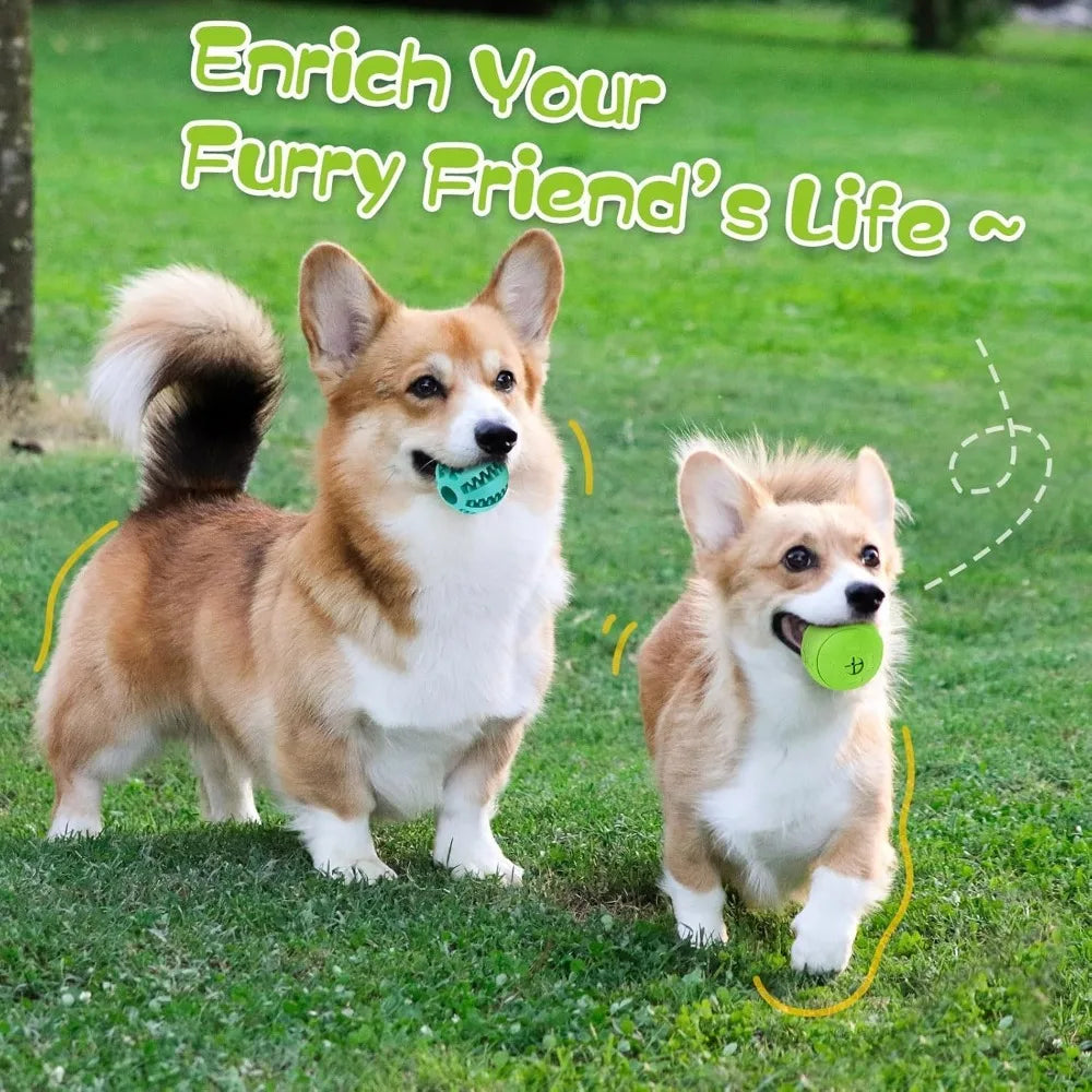 Dog Toys for Treat Dispensing, Toys for Teething, Dog Treat Ball for Teeth/Slow Feeder