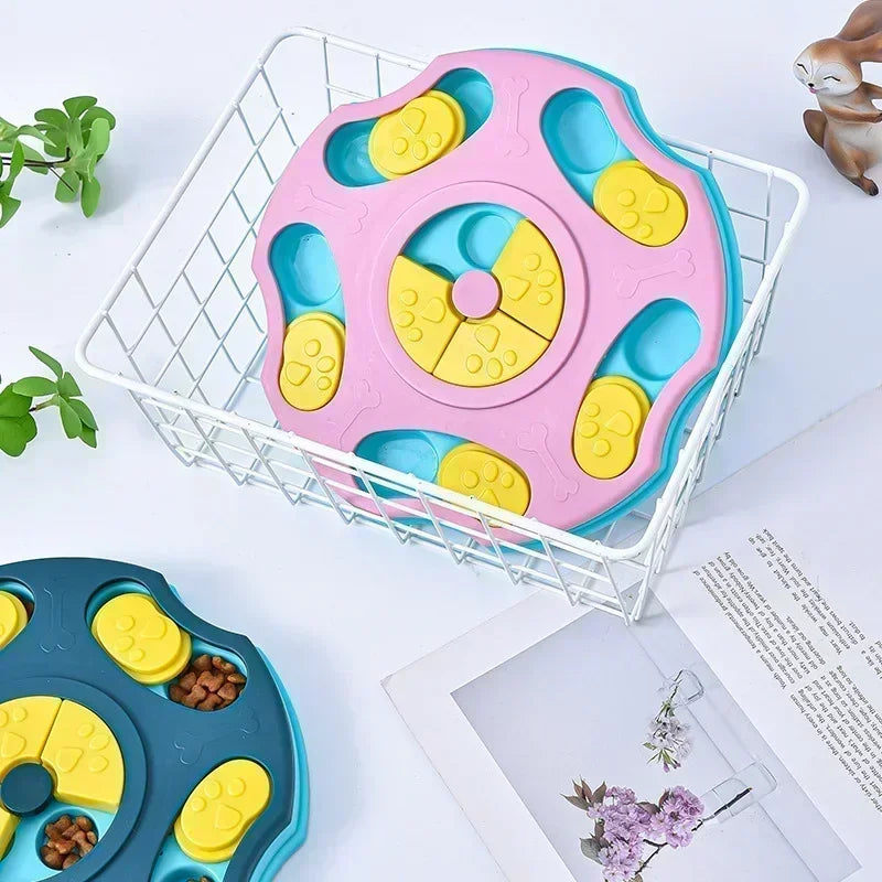 Slow Feeder Interactive Food Dispenser Pet Training