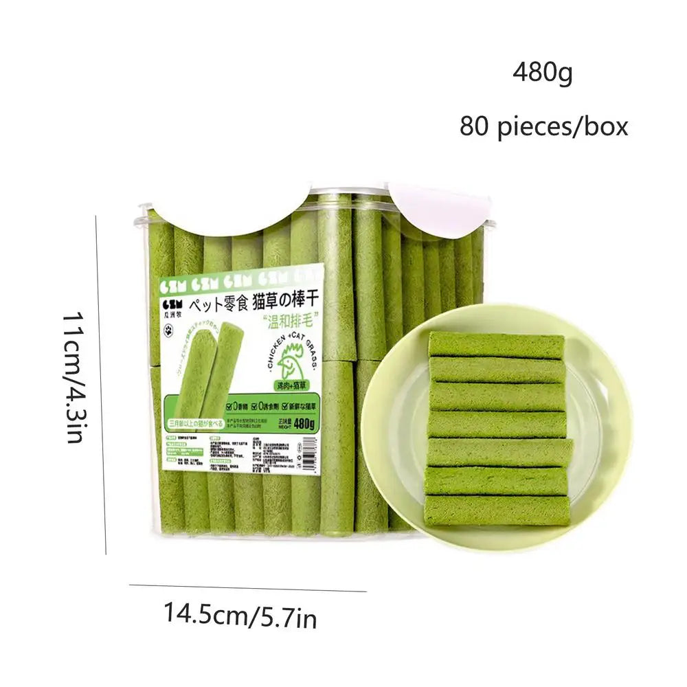 Cat Grass Teething Stick Chew Toy Natural Ingredients