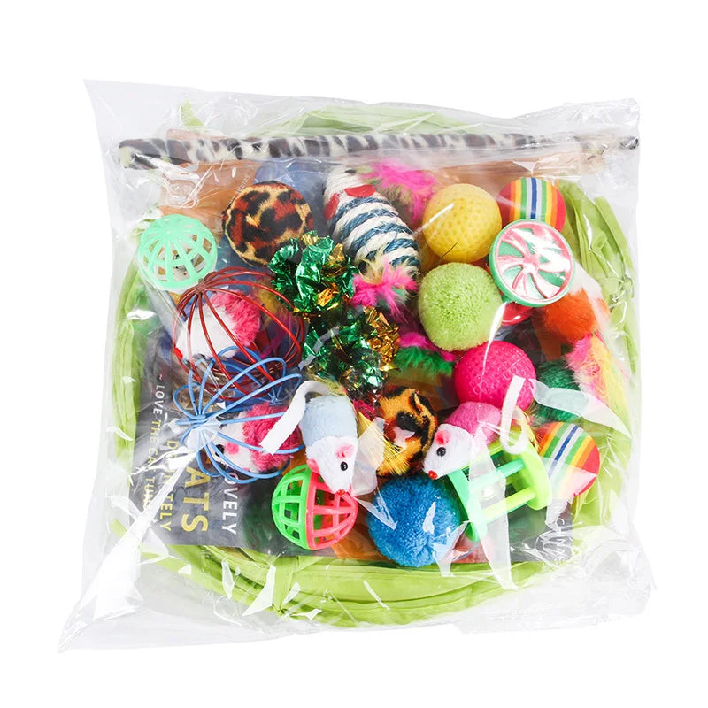 Cat Toys Variety Pack-Pet Combination Set
