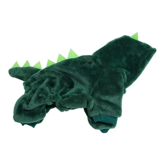 Dog Dinosaur Costume Cat Dog Dinosaur Hoodies Soft And Warm Pet Costume For Dog Cat