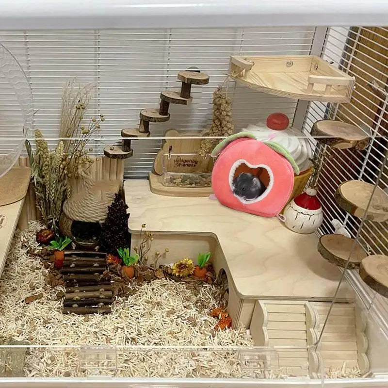 Fruit -shaped Guinea Pig Cave Bed Nest For Hamster Guinea Pig Hedgehog Chinchilla