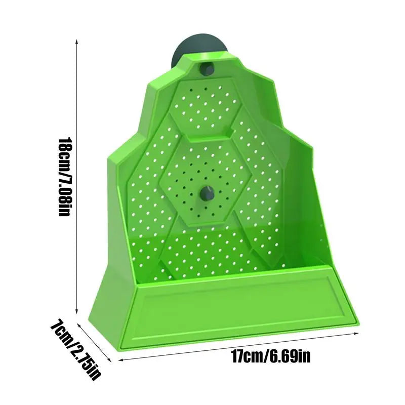 Chameleon Feeder Reptile Feeding Box Anti-Escape Hunting Bowl For Chameleon Frog Snake Spider Amphibian