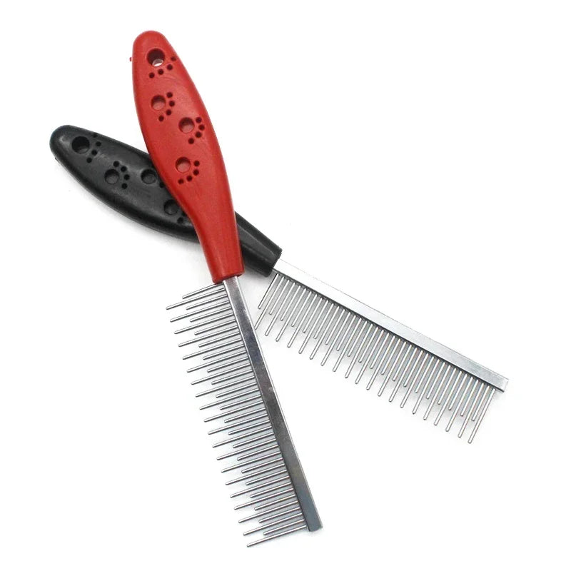 Stainless Steel Dog Comb Pet Hair Removal 19.5*3cm