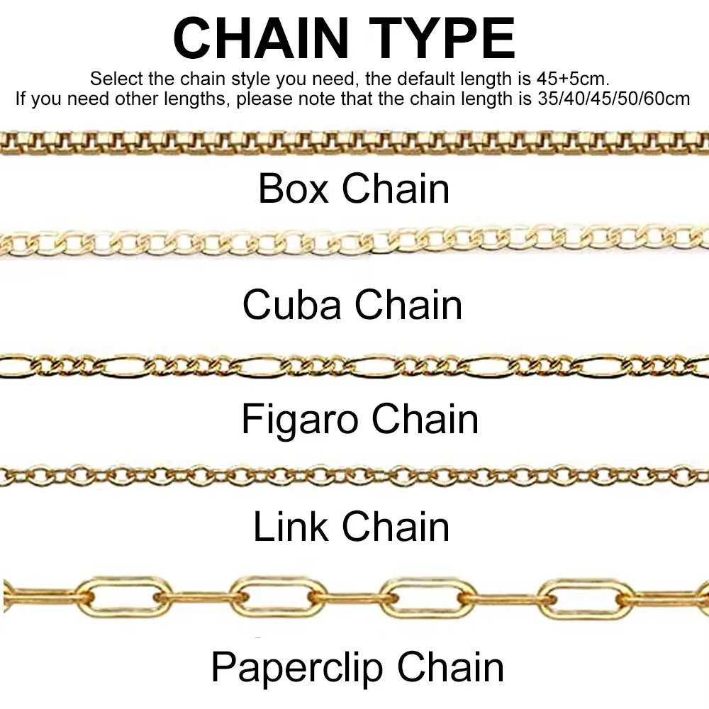 Custom Cat Dog Photo Necklace Single Sided Pet Memorial Gifts