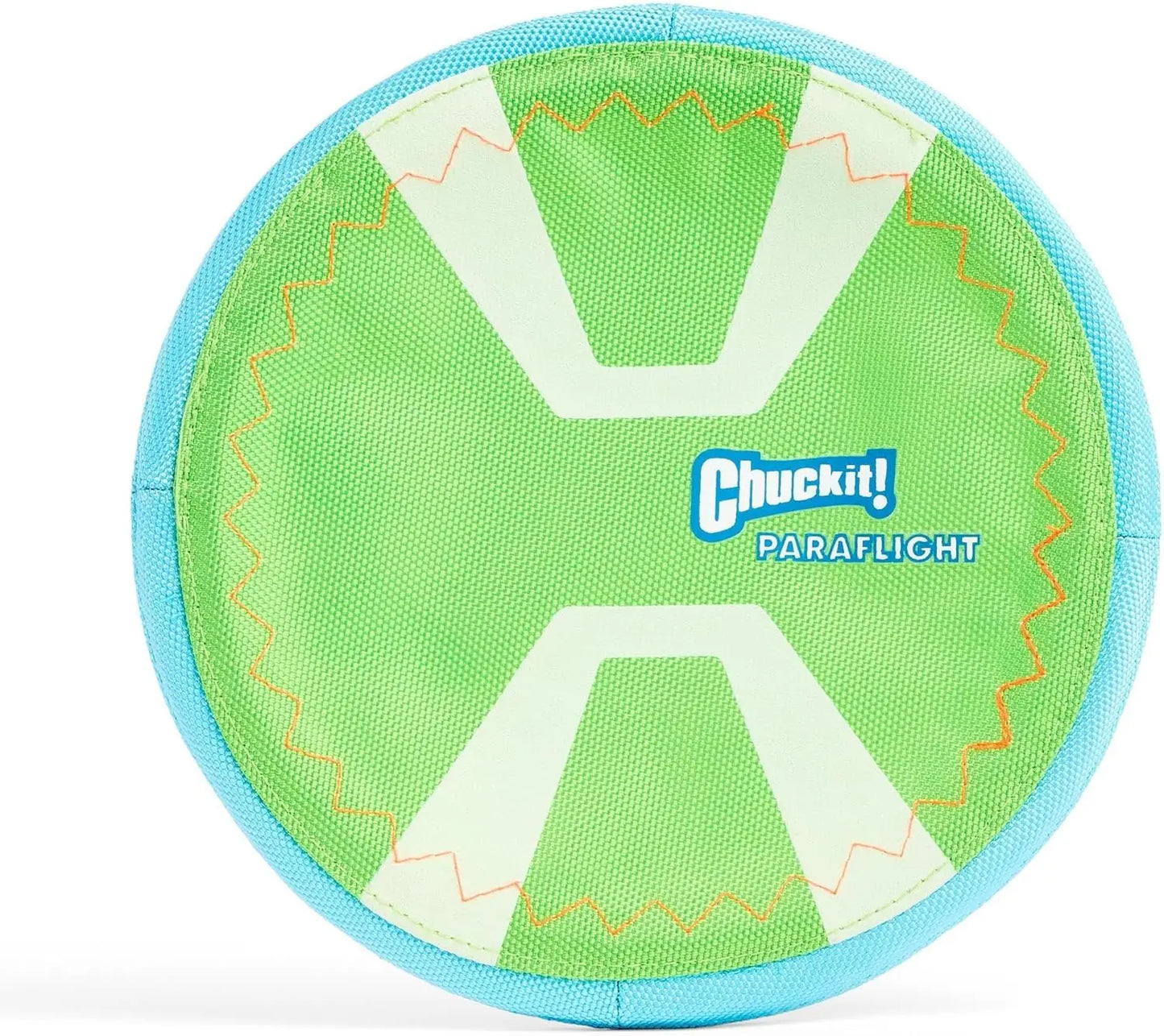 Flying Disc Dog Toy - Water Floating Flyer - Durable Nylon Construction with Soft Rubber Edges