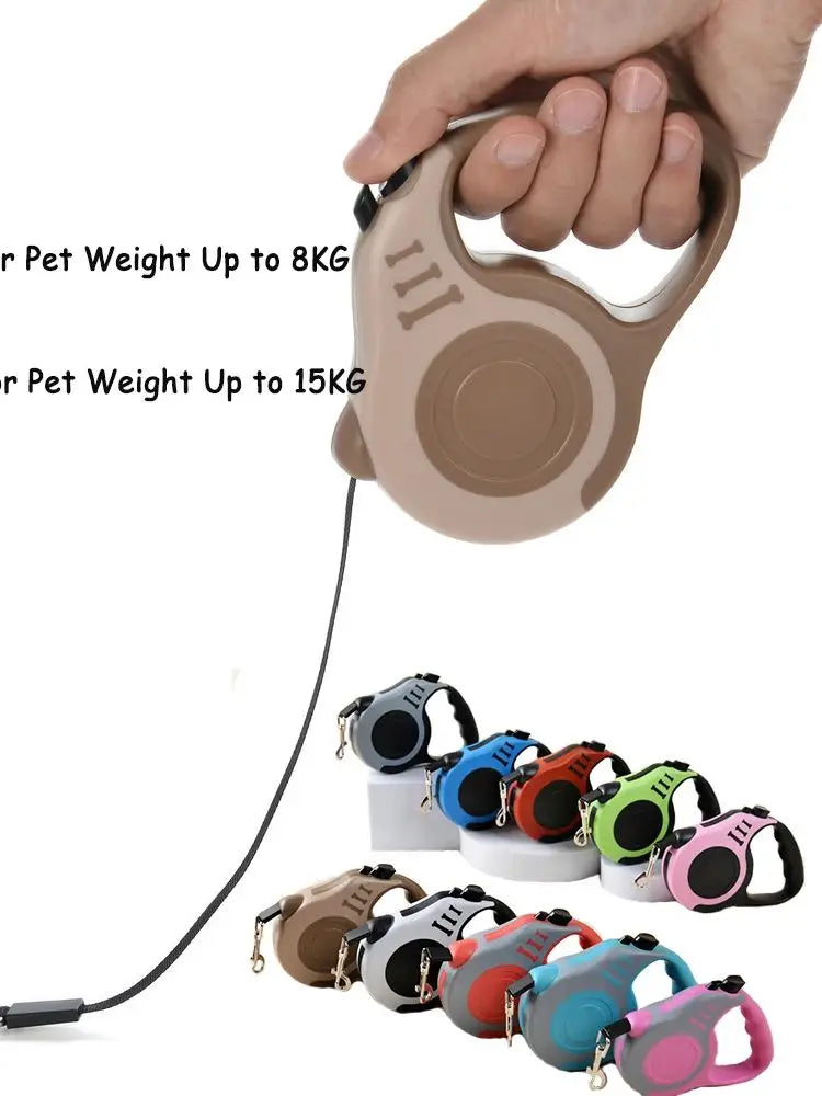 3M/5Metre Leash Walking Automatic ABS Case Nylon Rope