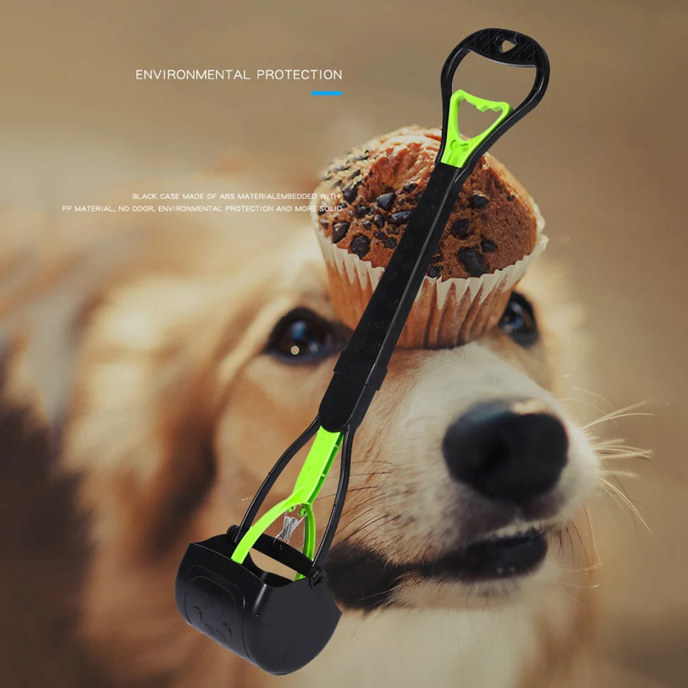 1pc 70Cm Pet Poop Pickup Pooper Scoopers Rake Waste Picker Cleaning Tools