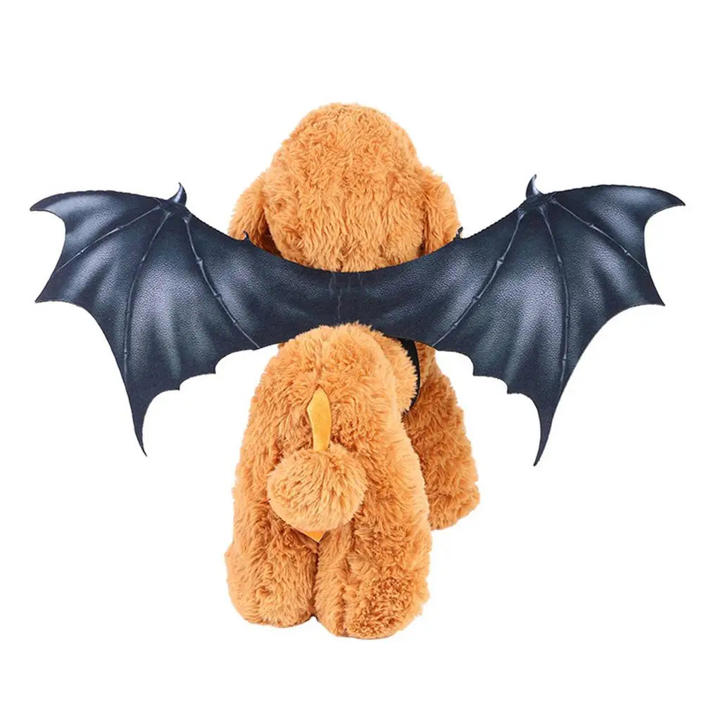Pets Bat Wings Halloween Costumes Cosplay Black Wings Dress-up for Dogs and Cats