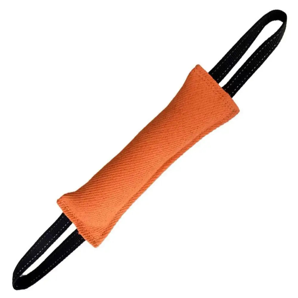 Dog Training Tug Toy Chewing Biting With Two Handles