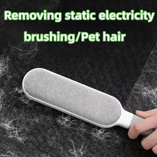 Brush Hair Removal, Large Gray 2-Pack Electrostatic Pet Hair Removal