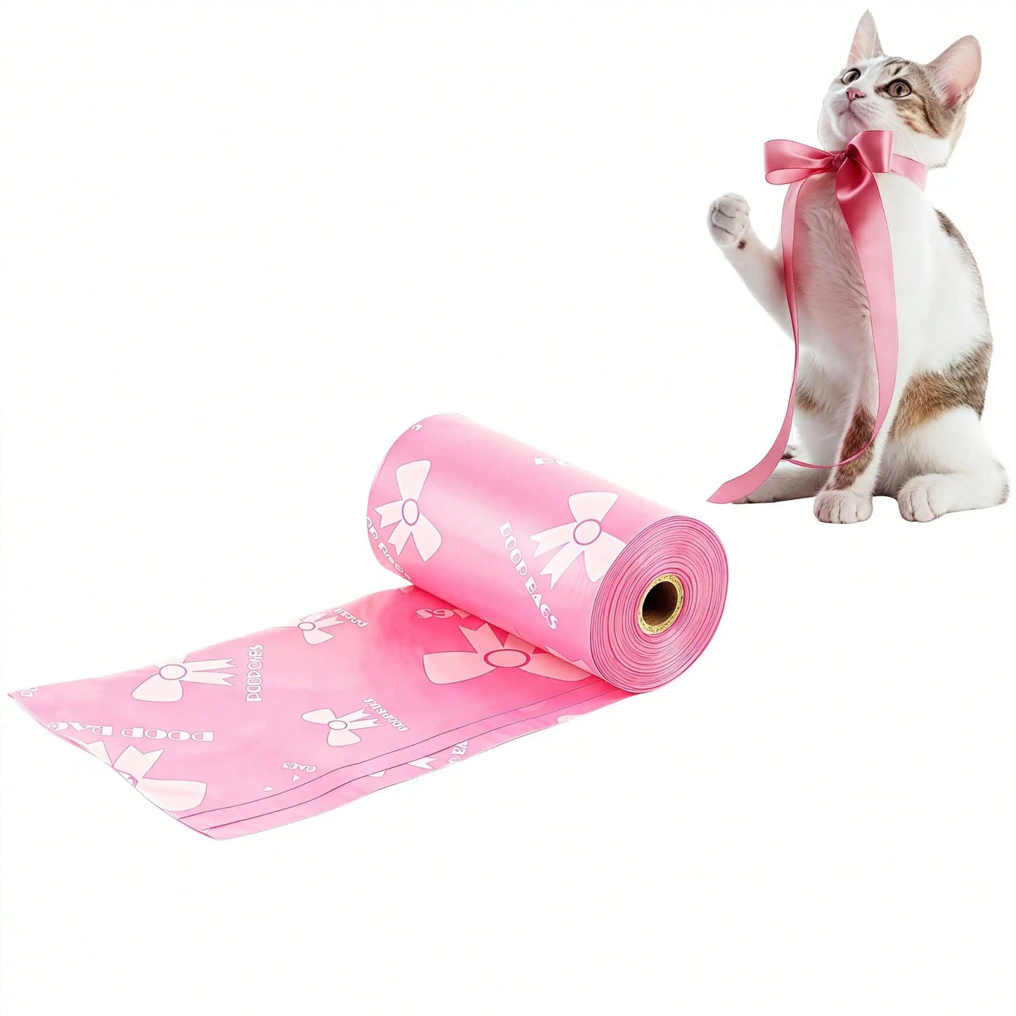 3/6/10/12 Rolls 180 Count Super Thick Poop Bags Leak-Proof Polyethylene