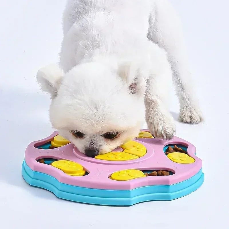 Slow Feeder Interactive Food Dispenser Pet Training