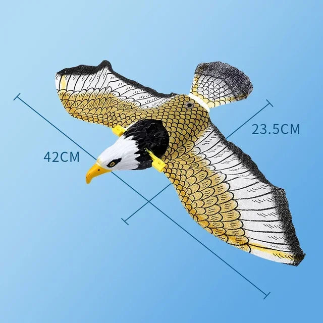 Bird Interactive Pet Toys Electric Hanging Eagle Flying Pet Toys