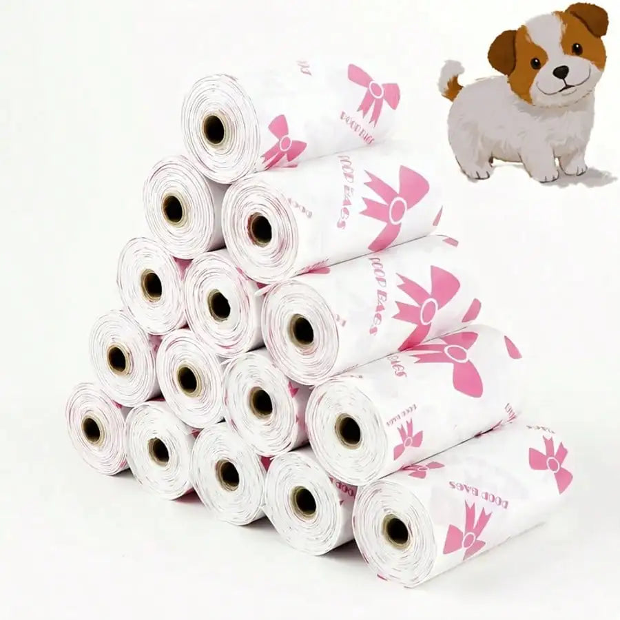 3/6/10/12 Rolls 180 Count Super Thick Poop Bags Leak-Proof Polyethylene