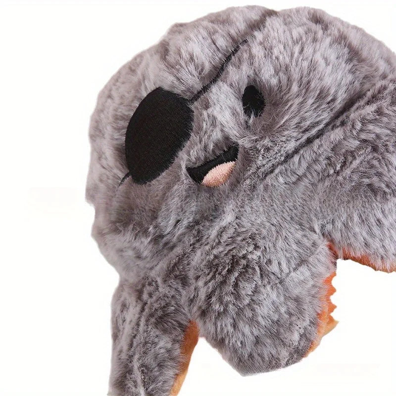 Halloween pet plush toy with flipping pumpkin octopus on both sides